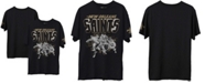 Junk Food Men's Black New Orleans Saints Marvel T-shirt